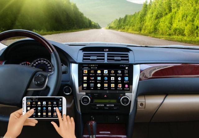 中控屏如何连接手机导航,如何将手机导航同步到车机