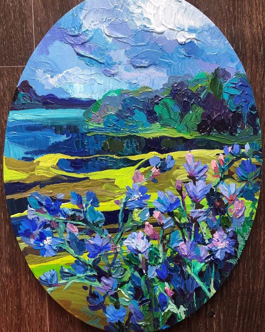 简单又有艺术感的油画怎么画,油画风景细节怎么画