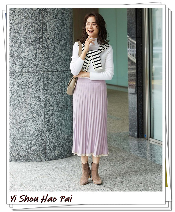 靴子女长筒靴怎么搭配,靴子穿搭女冬季搭配