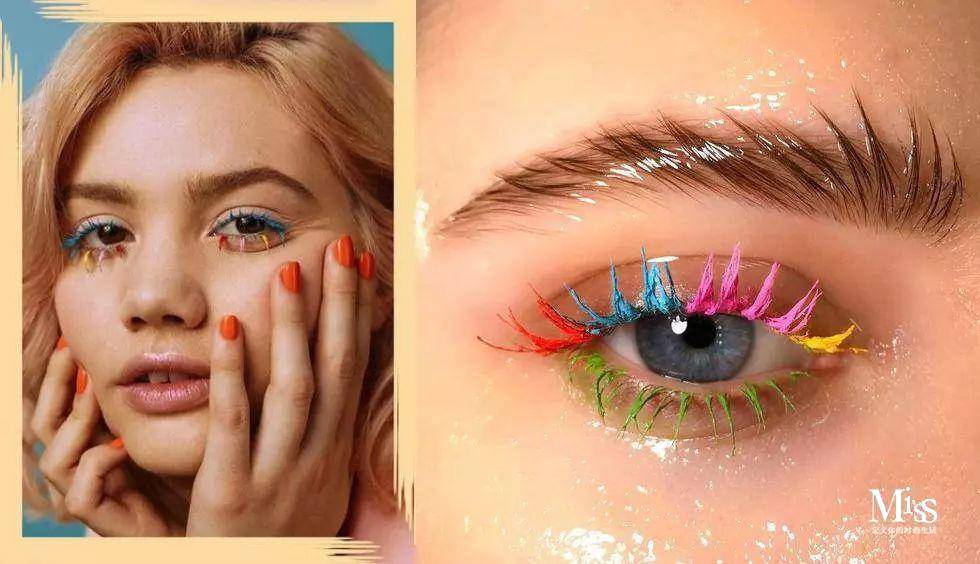 很多品牌推出各种颜色的睫毛膏,却孤零零地躺在专柜里无人问津