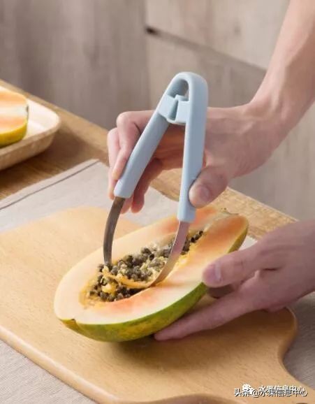学做水果切,教你一招切水果小技巧