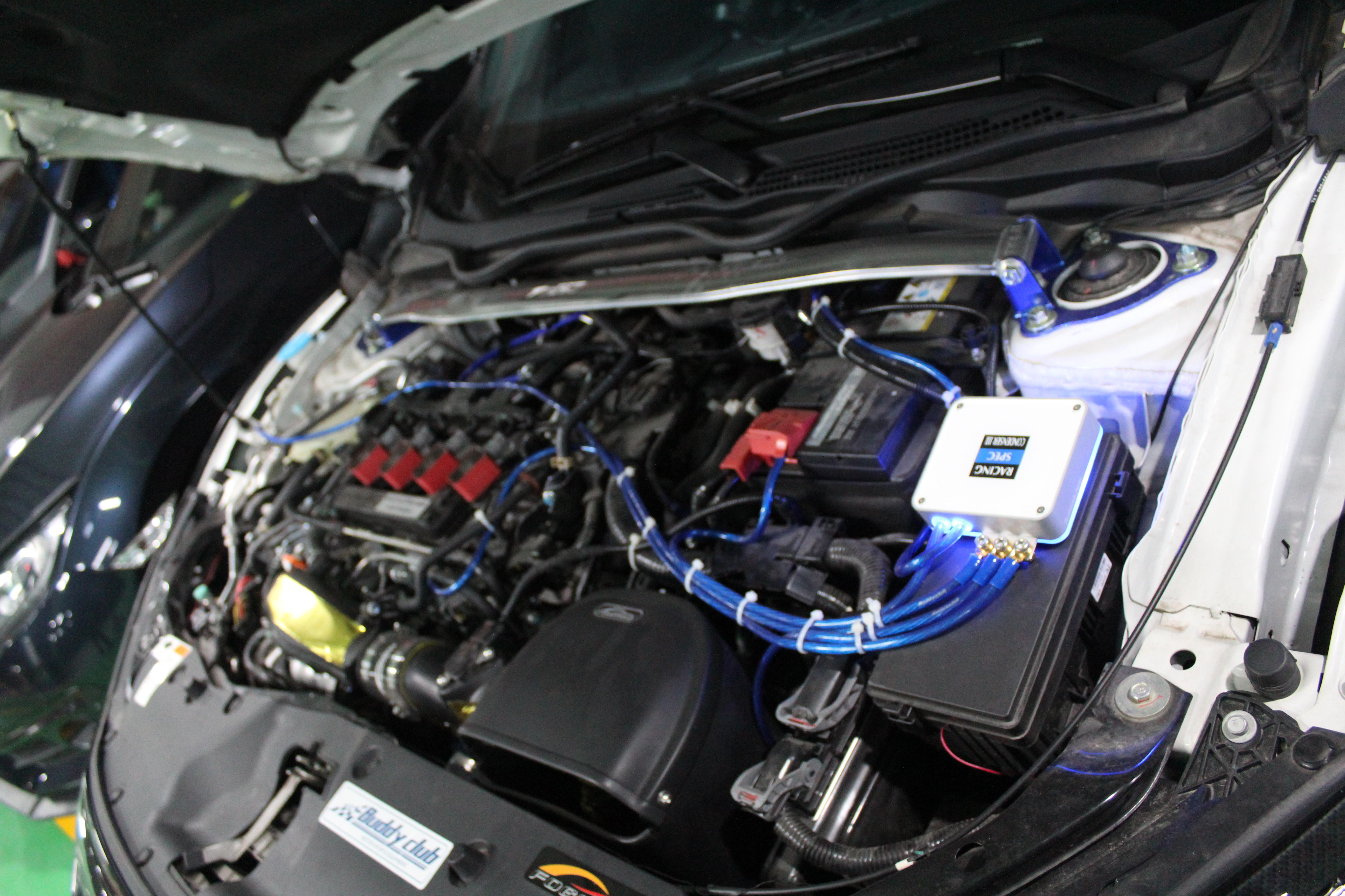 十代思域外观黑白改装方案,十代思域全黑改装