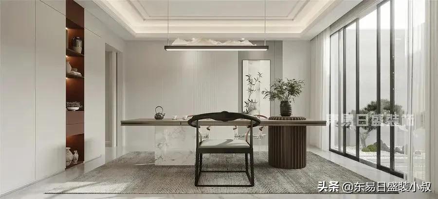 家里一定要有一个书房,家里有个好看的办公室