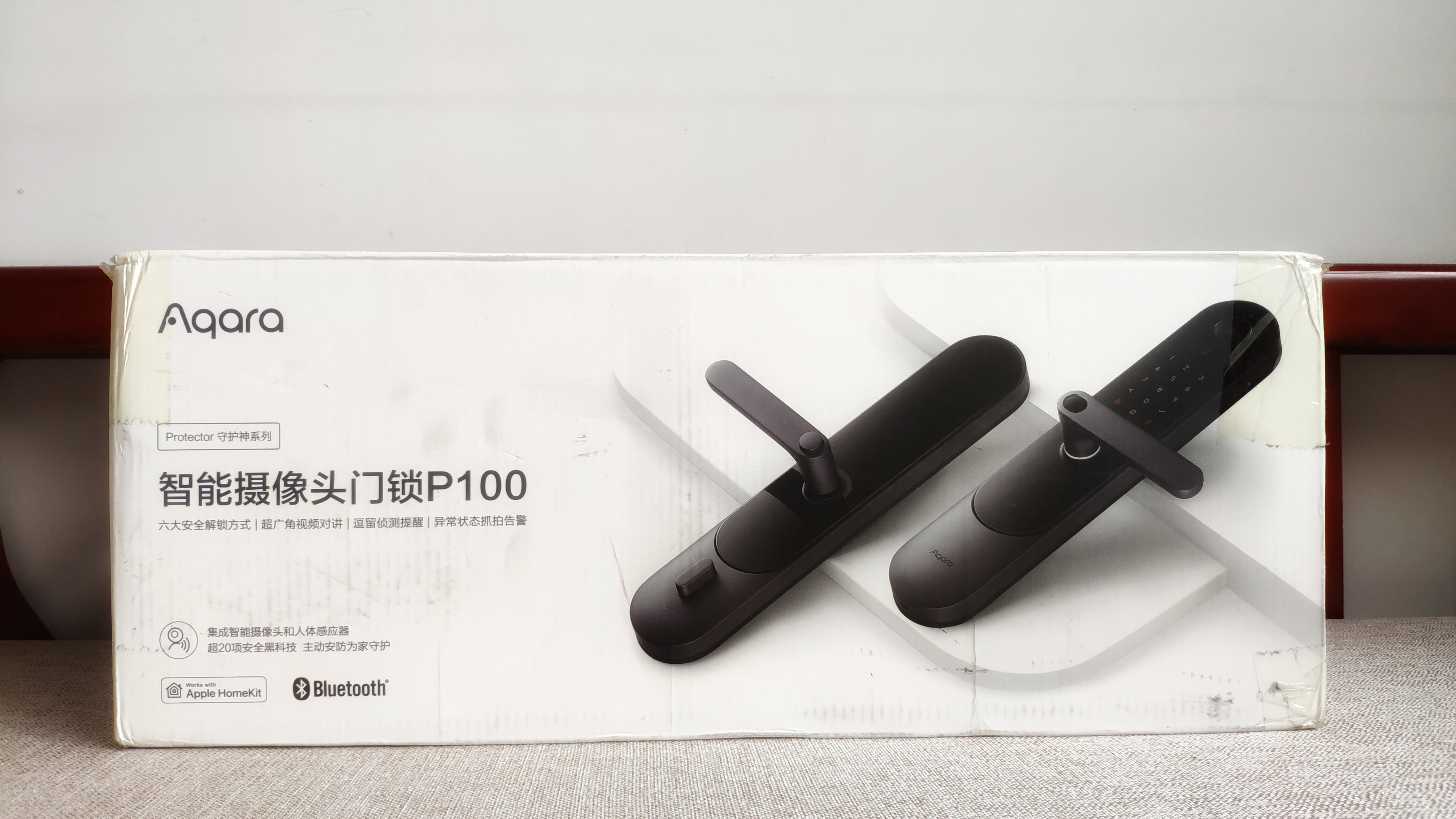 aqara智能门锁p100评测,aqara智能摄像头门锁p100体验