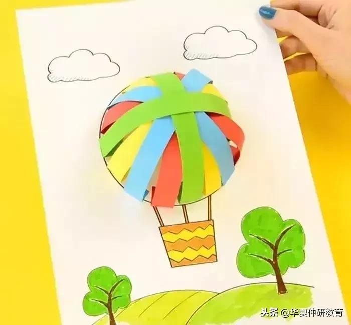 气球创意手工制作,创意手工气球印画