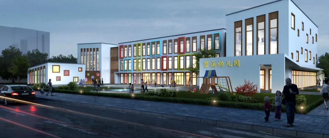 浙江省杭州市2018建设的幼儿园,杭州新建现代幼儿园效果图