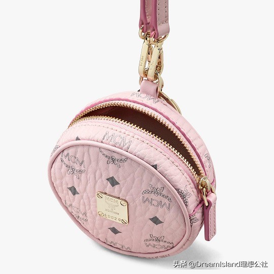 mcm中古包牛角包粉色,mcm秋冬值得入手的包