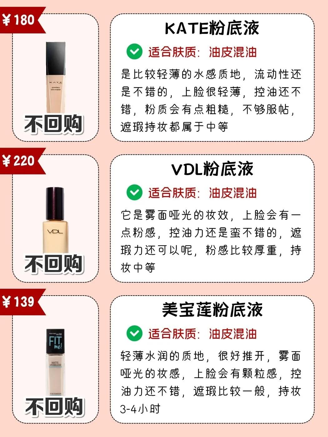 粉底液推荐公认干皮好用的粉底液,粉底液推荐公认好用平价混油皮