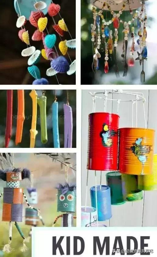 幼儿园环创教室吊饰简单又好看,幼儿园吊饰筷子纸杯环创简单好看