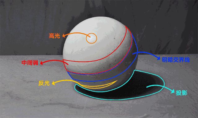 素描里的三大面五大调子是什么,素描三大面五大调子的有趣故事