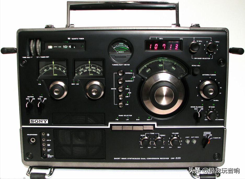 索尼经典全波段收音机,索尼八十年代