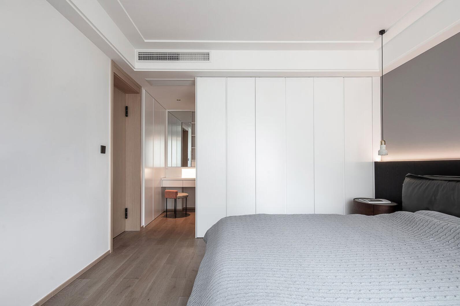 客厅不放电视柜效果,客厅不装电视柜好看吗