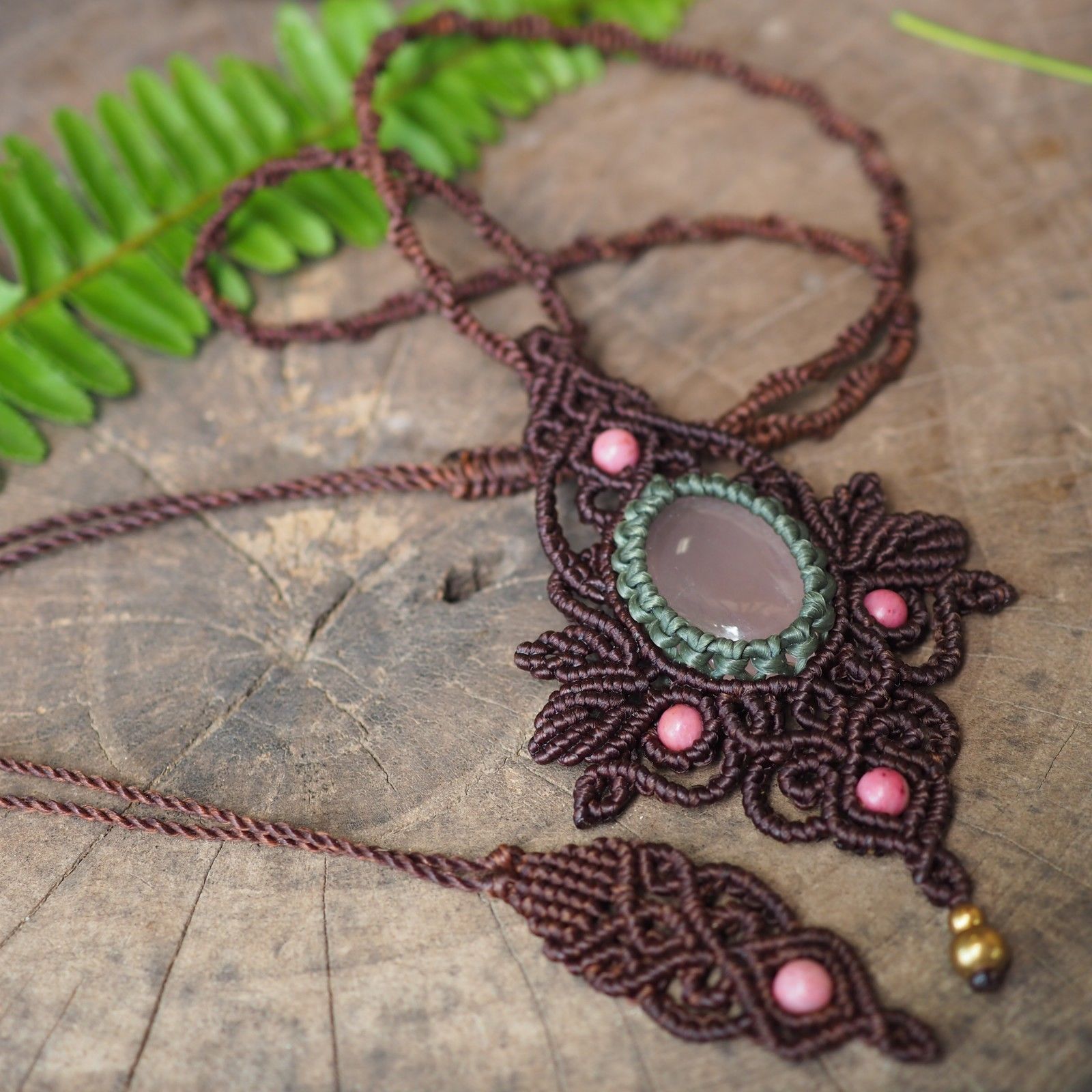 中国结镂空圆珠,中国结包珠项链