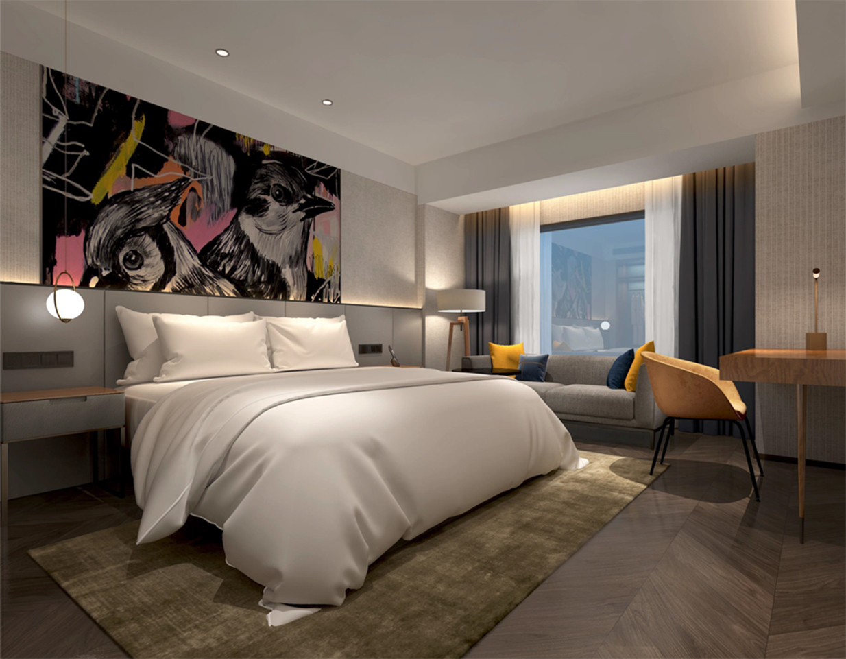 中西商务酒店设计风格,中西结合婚礼酒店布置