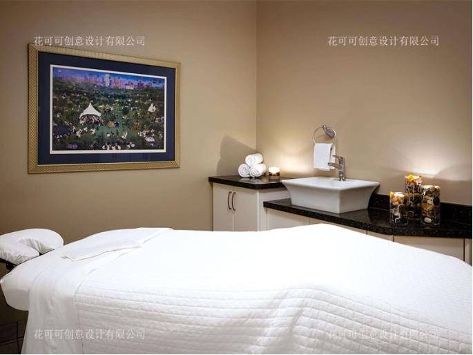 80平方美容院省钱简约设计效果,美容院室内设计装修简单省钱漂亮