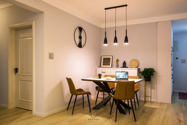 如熙高端定制,140平三室两厅两卫装修意式轻奢风