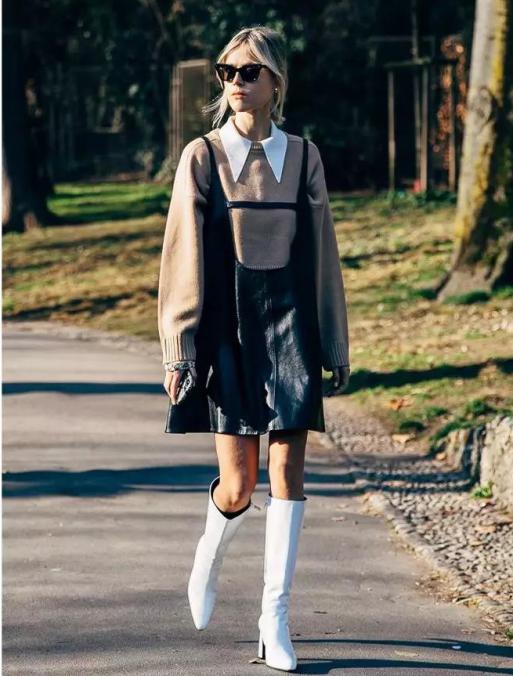 身高158大腿粗适合穿短靴还是长靴,小个子过膝长靴选细跟还是粗跟