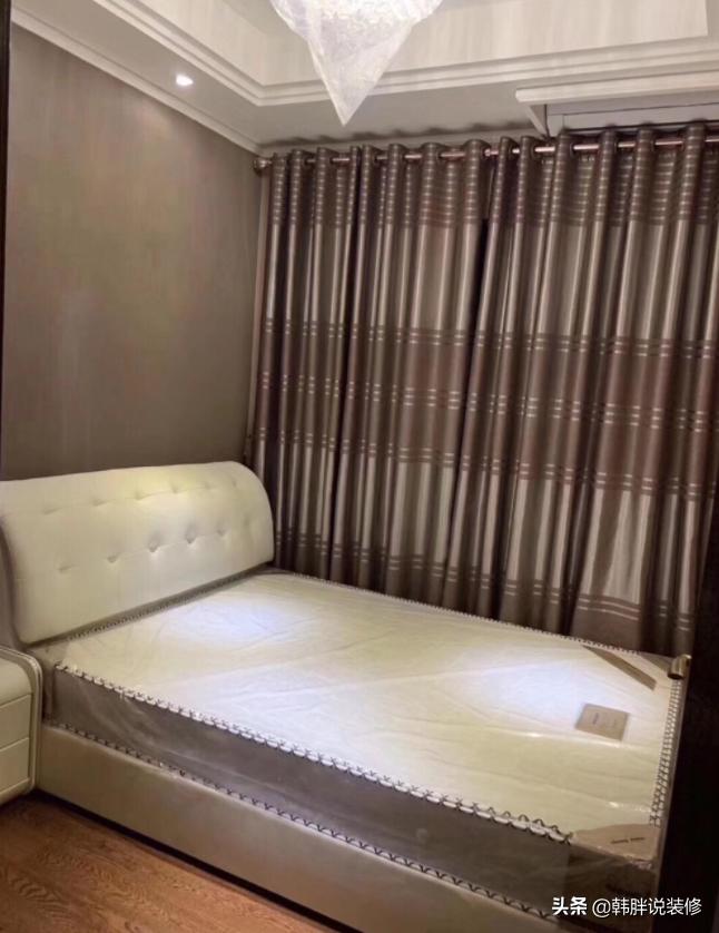 刚交钥匙的精装房,恒大的精装房小两室实际50多平米