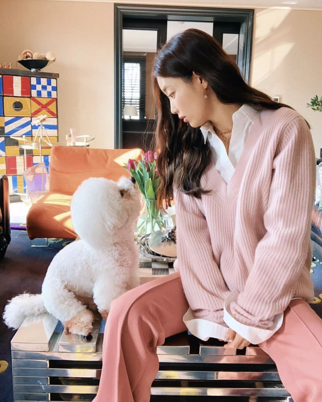 欧美时尚博主穿搭示范冬,韩系慵懒风冬季穿搭博主