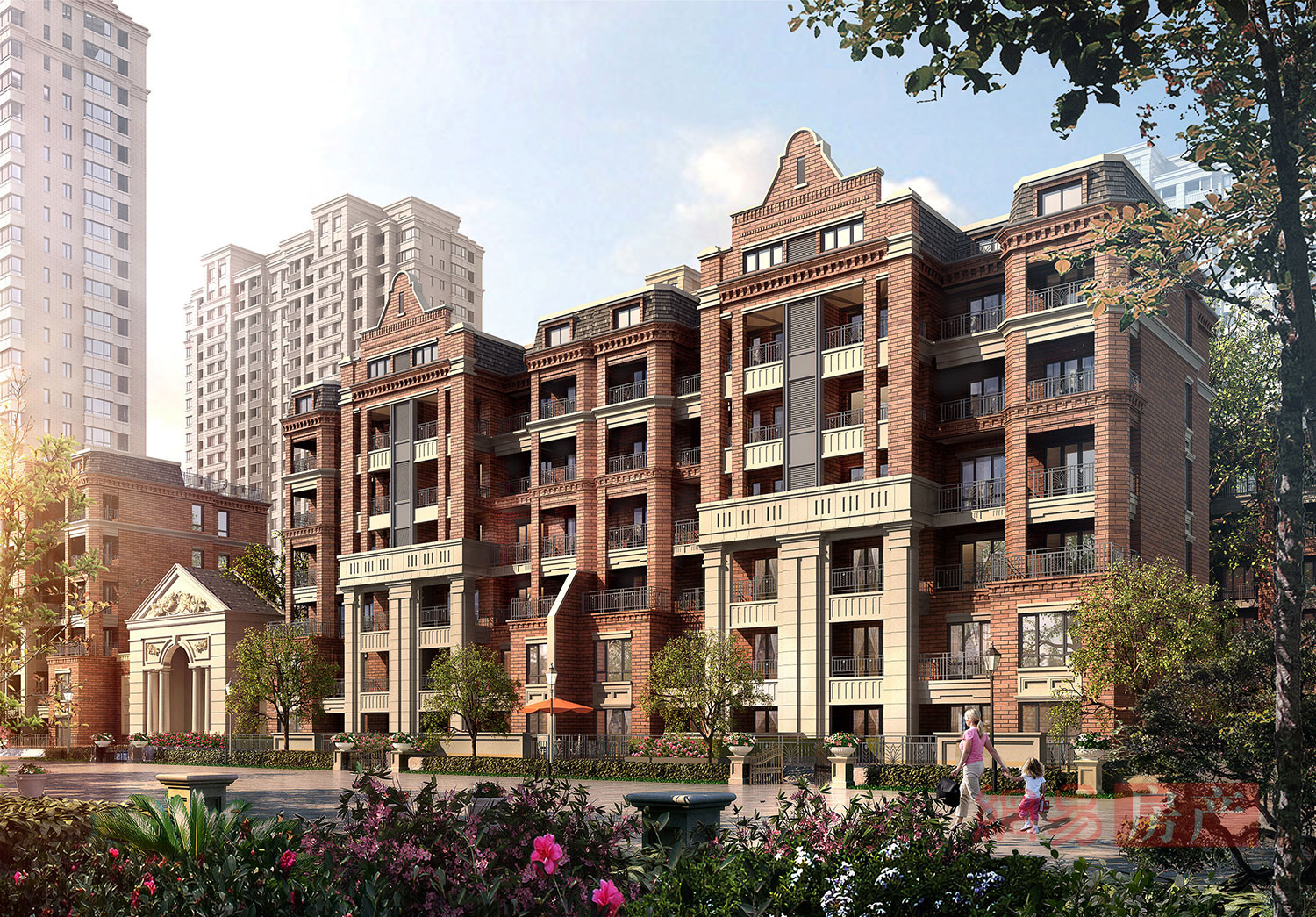 信友城市之光,信友城市之光楼下的饭店