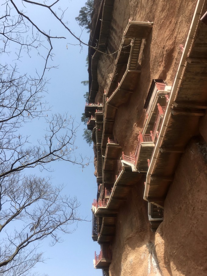 天水麦积山石窟是四大石窟吗,中国四大石窟麦积山风景区