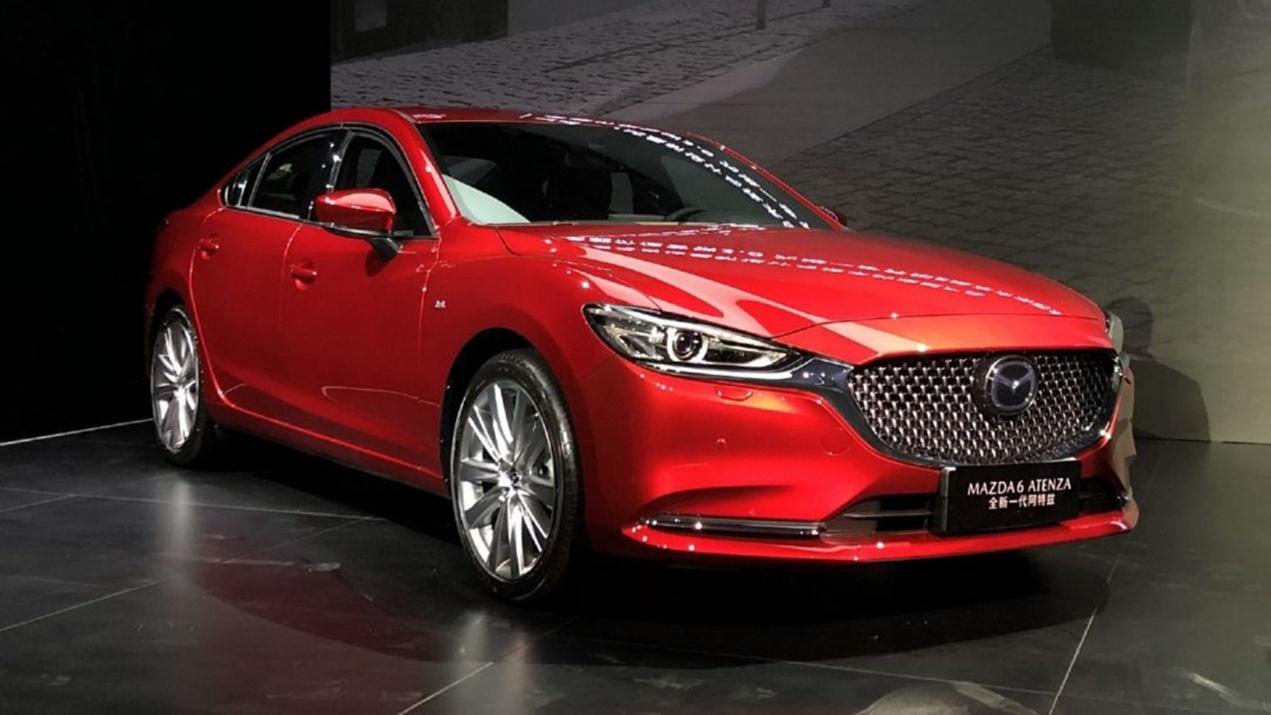 全新一代阿特兹魂动设计再进化,新款阿特兹竞争力提升不大