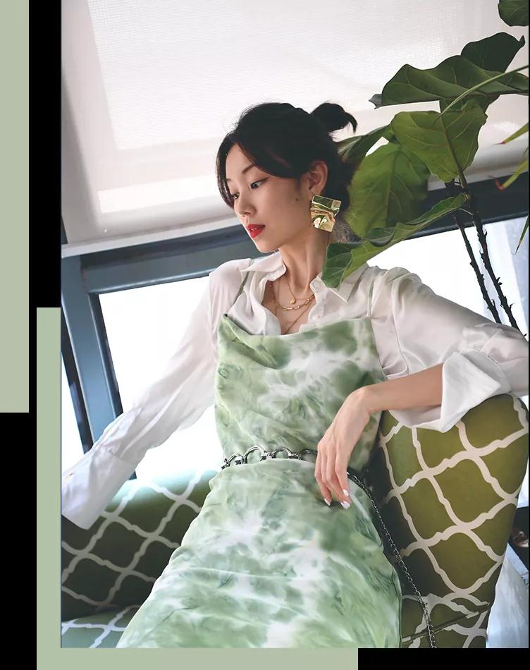 很好看不挑人的一款连衣裙,时髦显瘦又新颖的连衣裙