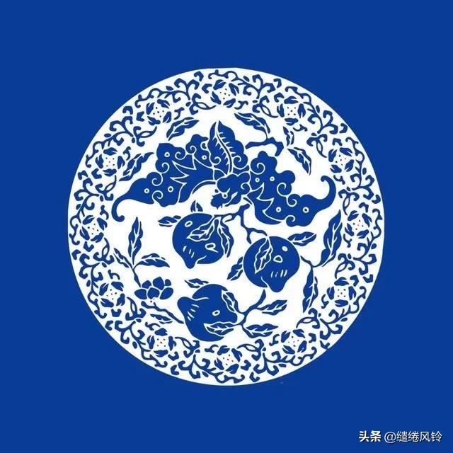 青花瓷花纹图案欣赏,青花雕瓷图片欣赏