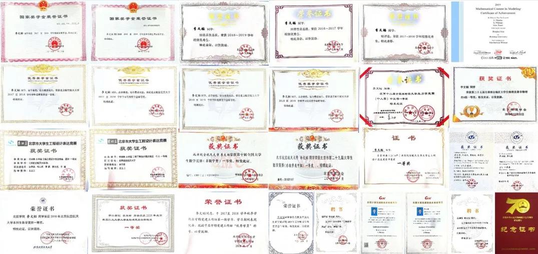 17门100分!65项荣誉奖励!北航这对双胞胎兄弟,太强了