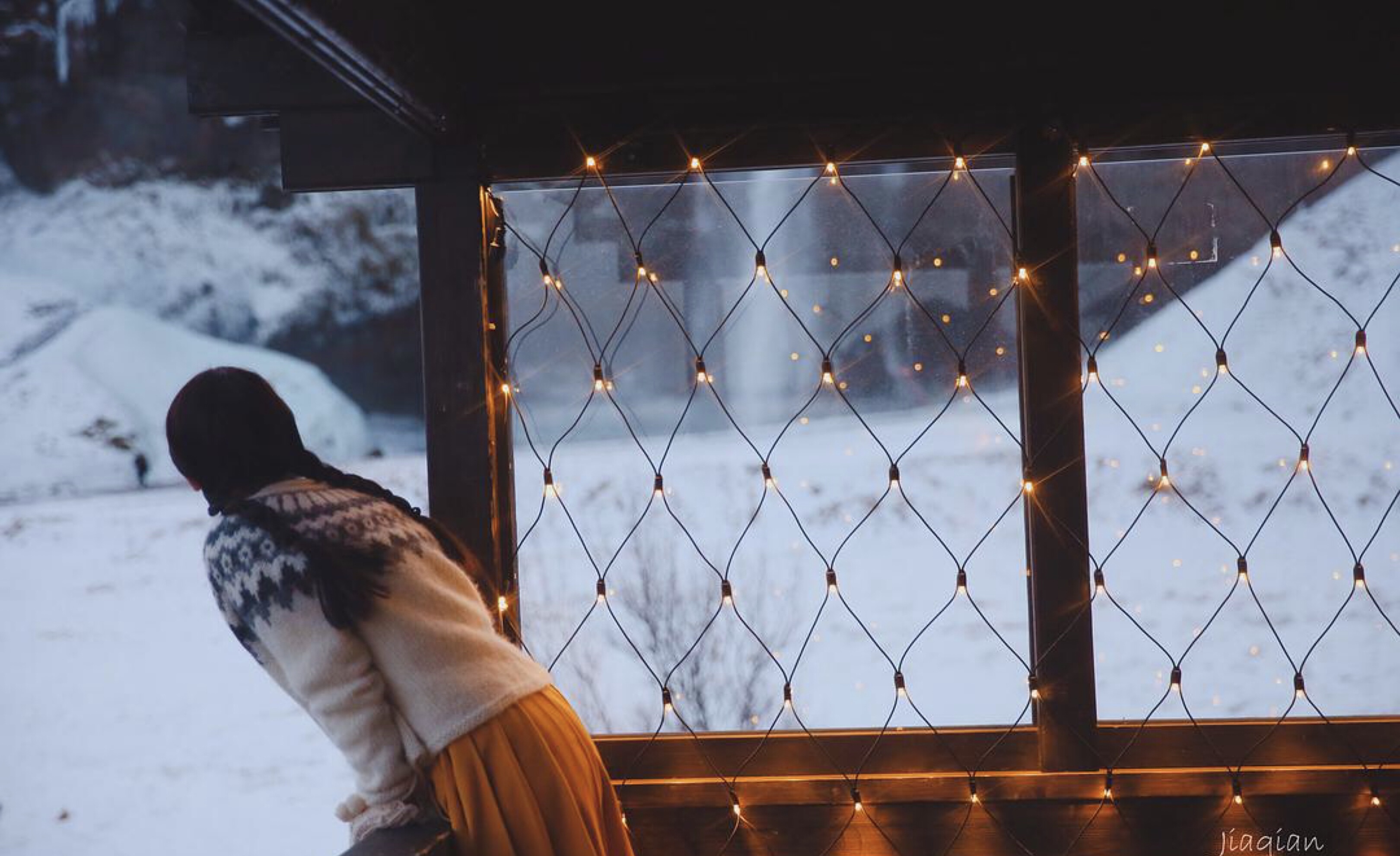 我在冰岛留学的时候,在冰岛当服务员