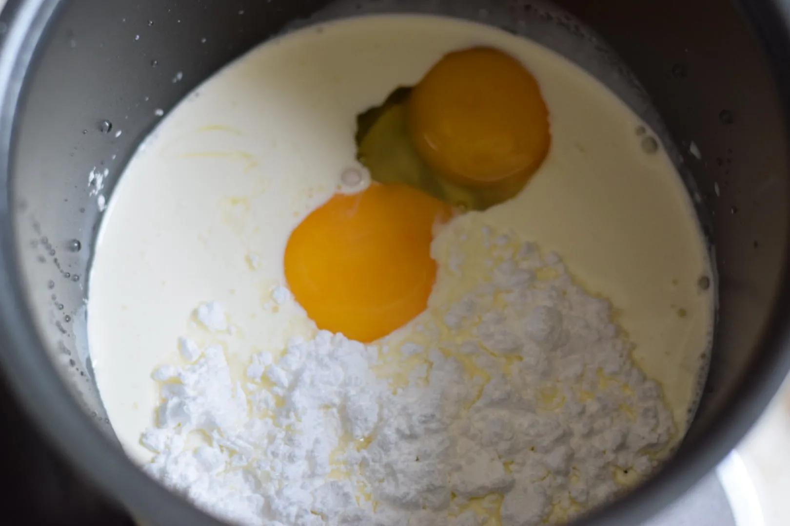 蛋挞这样做外酥里嫩超好吃,香蕉馅儿的蛋挞怎么做