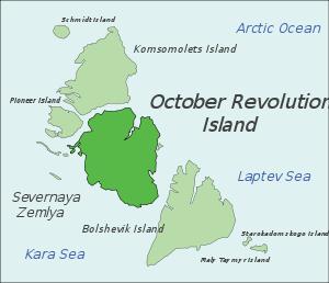 人类最后发现的陆地,名字叫共青团岛、少先队员岛、布尔什维克岛
