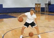 麦迪连续胯下运球精彩瞬间,麦迪双变向过人