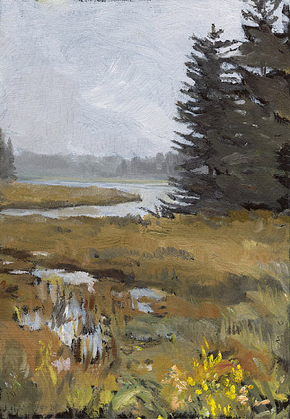 表现性风景油画的绘画语言探索,油画风景的艺术表现