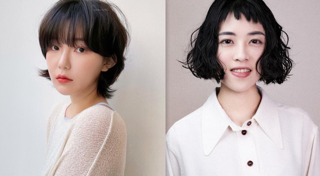 今年流行短发大脸女士适合的短发,最新超级短发流行款