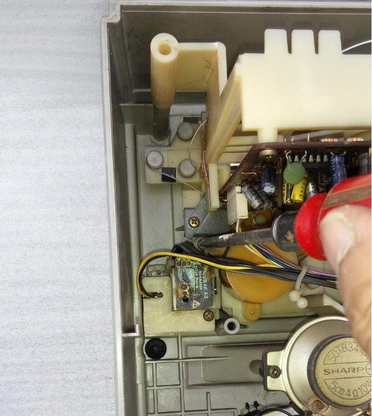 夏普收录机777的尺寸是多少,夏普777收录机电机拆卸视频