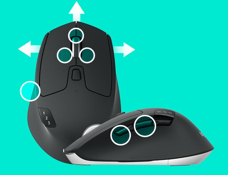 logitech无线鼠标都有哪些功能,适合女生的logitech无线鼠标