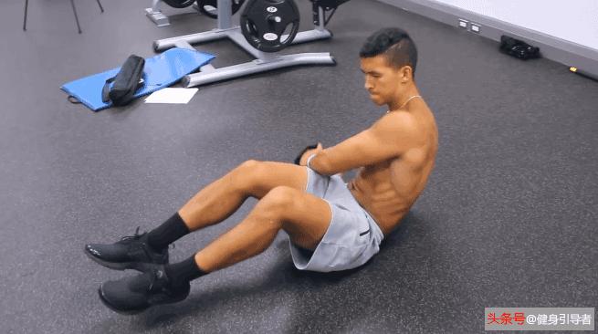 两个动作就能练巧克力腹肌,腹部燃脂训练巧克力腹肌强化