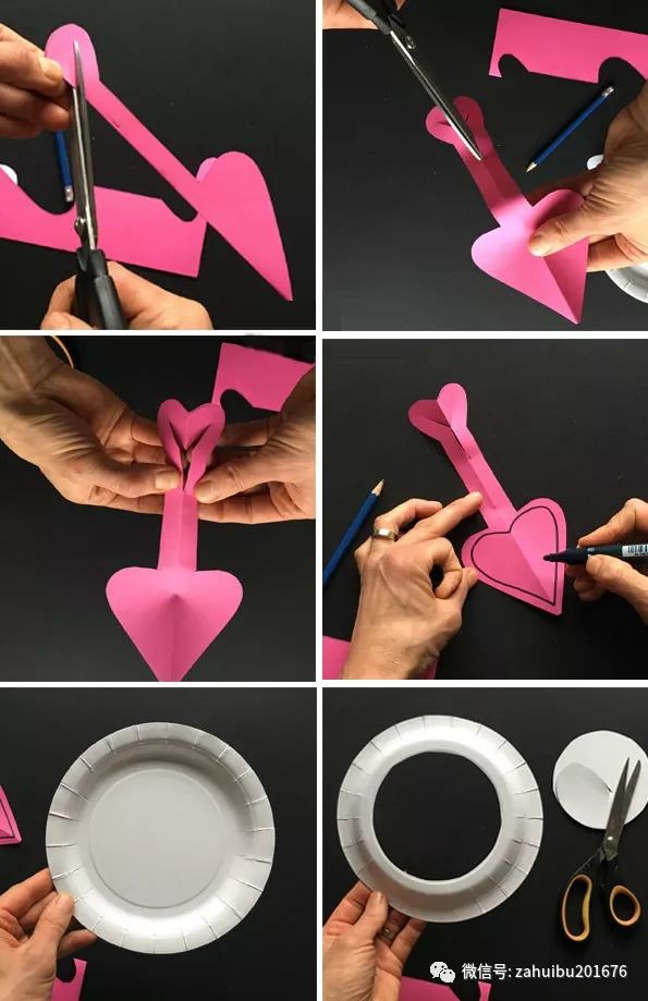 彩色一次性纸盘手工制作幼儿园,蛋糕盘子创意手工彩泥池塘