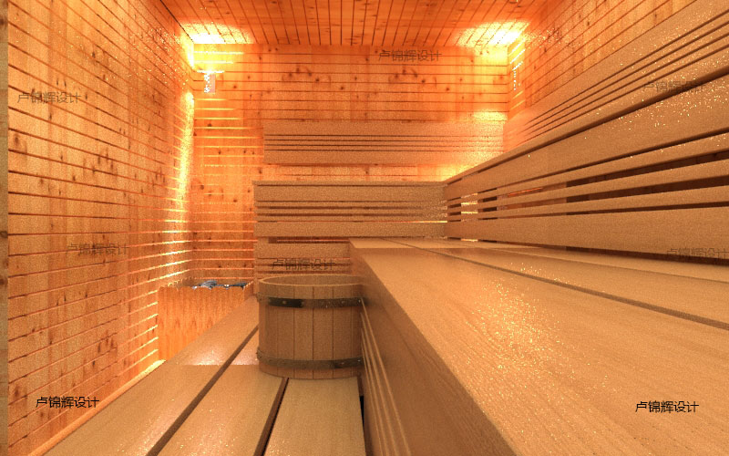 小型干蒸桑拿房装修偶然焗桑拿也是别有一番生活滋味