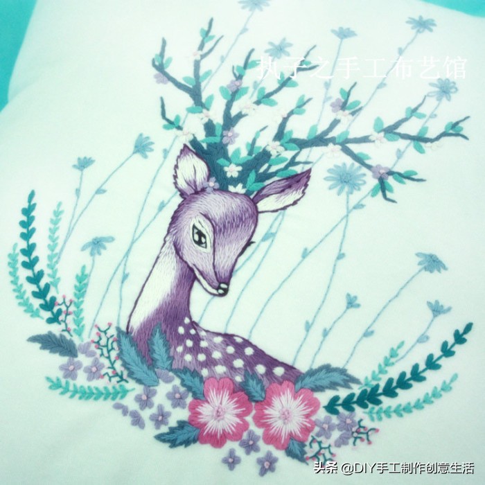 刺绣一针一线,基础的刺绣方法很适合新手学习哦