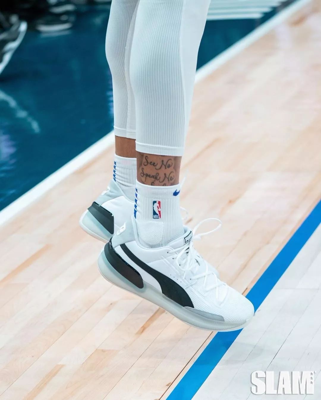 aj34nba球星上脚配色,aj34北卡球员