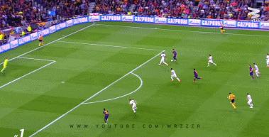 梅西和梅球王对决,这就是球王梅西的21大经典过人