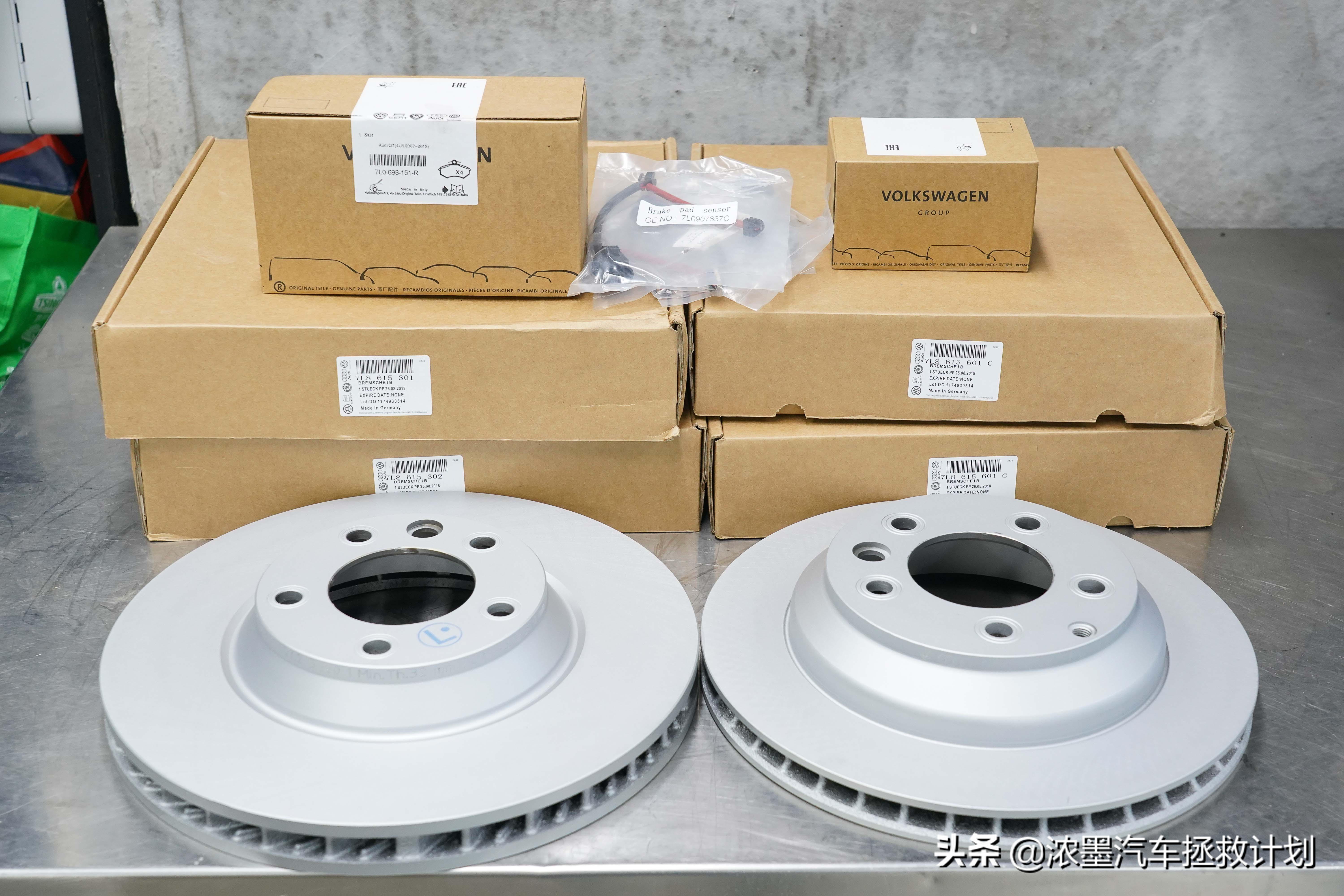 09款途锐全车修复翻新,完美修复一台即将报废的途锐