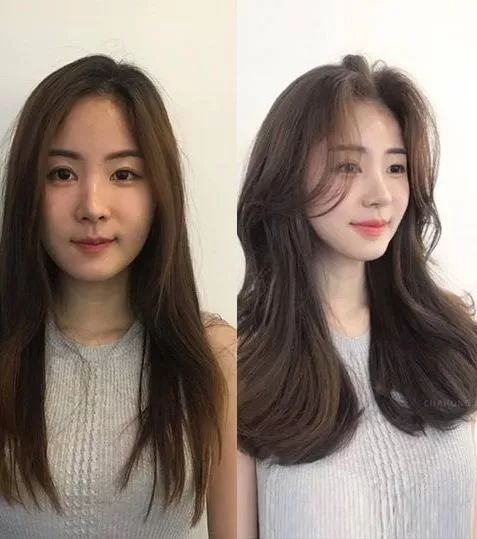 圆脸窄额头女生适合什么刘海,额头尖窄脸又小适合什么样的刘海