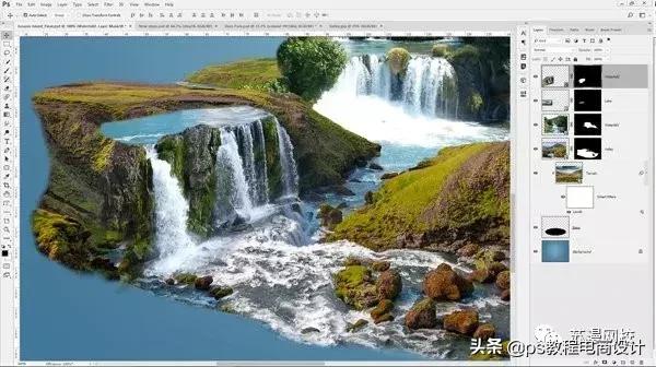 ps图片运用蒙版,ps怎么用蒙版做圆形图片