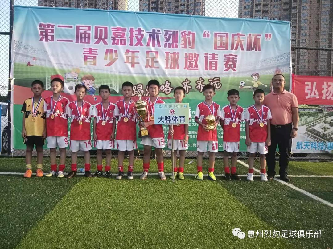 第二届贝嘉技术烈豹”国庆杯”青少年足球邀请赛圆满落幕