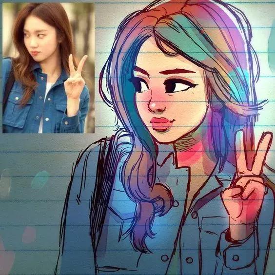 卡通漫画人物手绘简单又漂亮,古风漫画人物怎么画简单漂亮