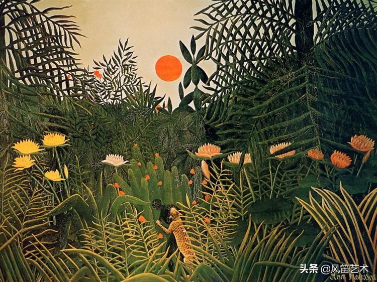 亨利卢梭艺术,亨利卢梭艺术风格