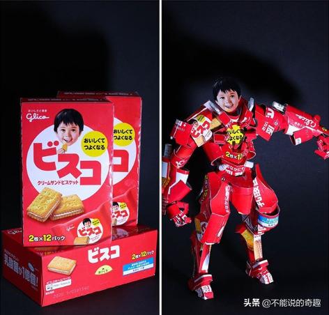 大隐隐于市！日本高玩用纸箱自制各种可变换形态道具，走红网络